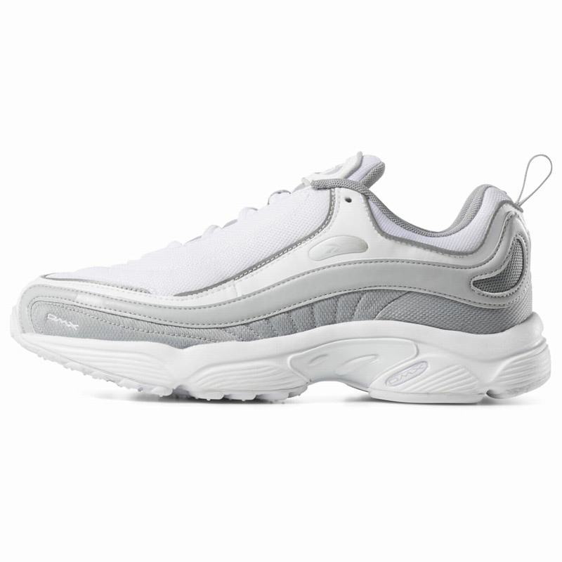 Tenisi Reebok Daytona Dmx Dama Albi/Gri Romania OQ2687RA